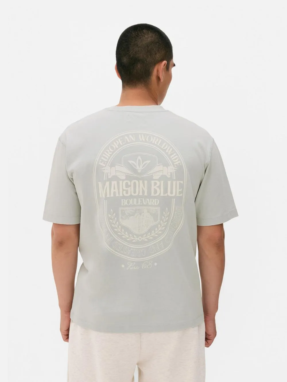 T-shirt Maison Blue