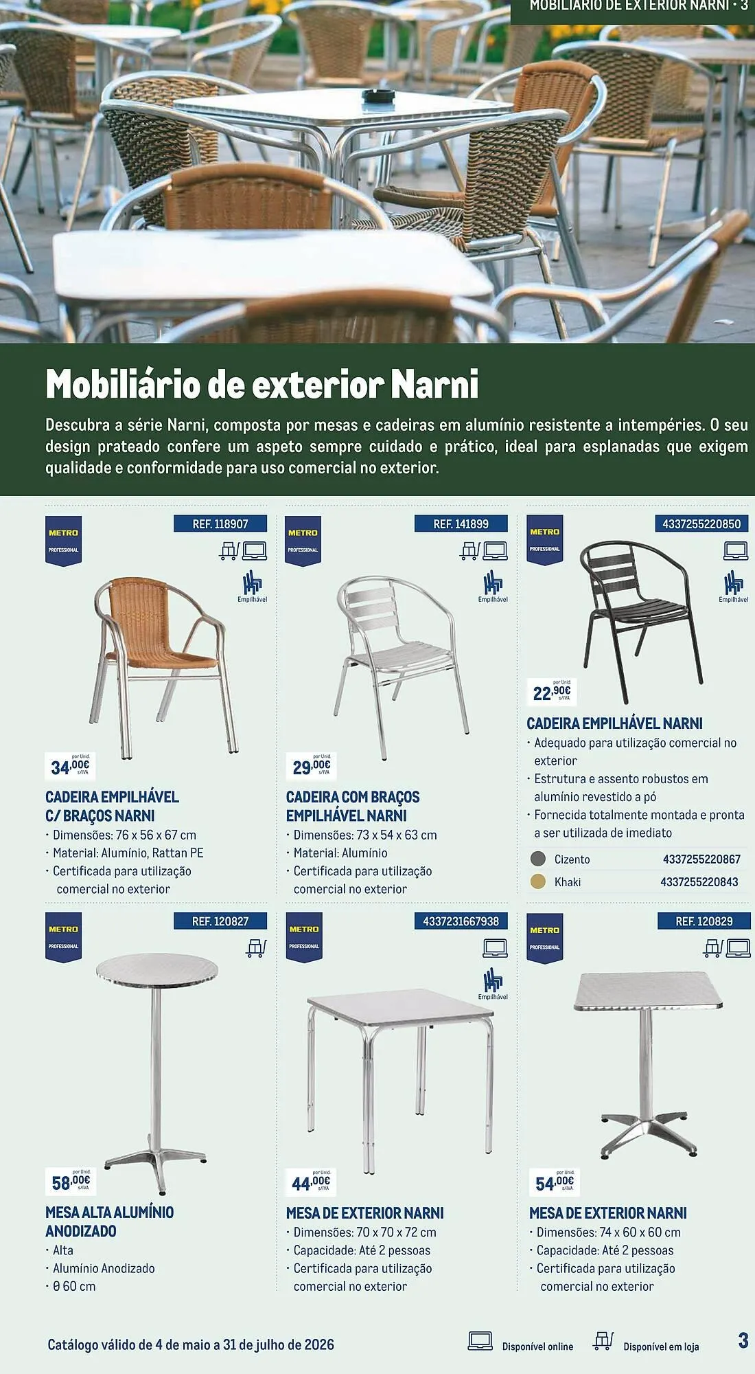 Folheto Catálogo Makro de 4 de maio até 31 de julho 2026 - Pagina 3