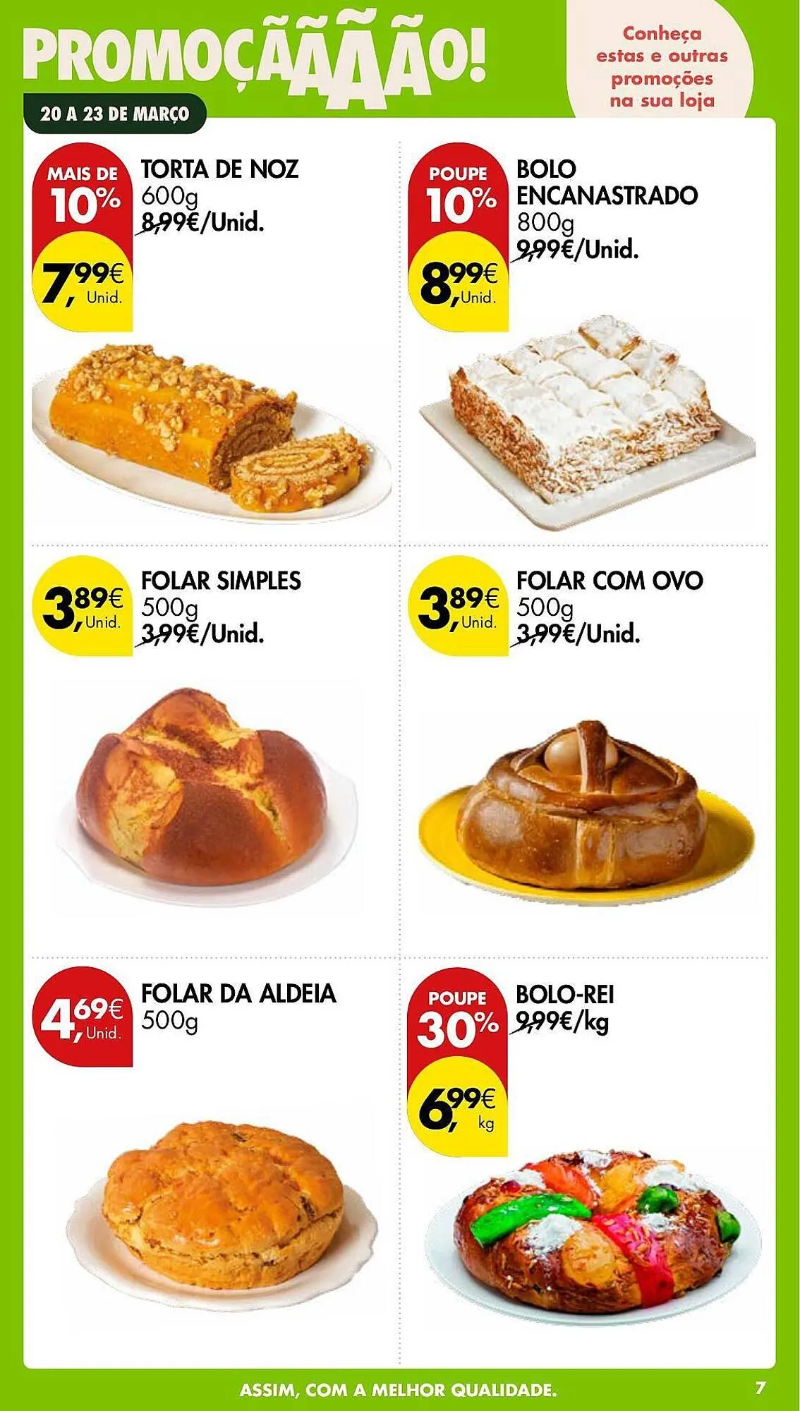 Folheto Folheto Pingo Doce de 20 de março até 23 de março 2026 - Pagina 7