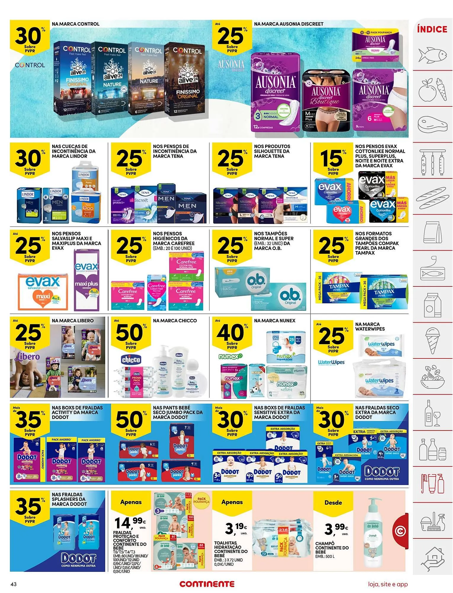 Folheto Folheto Continente de 1 de julho até 7 de julho 2025 - Pagina 43