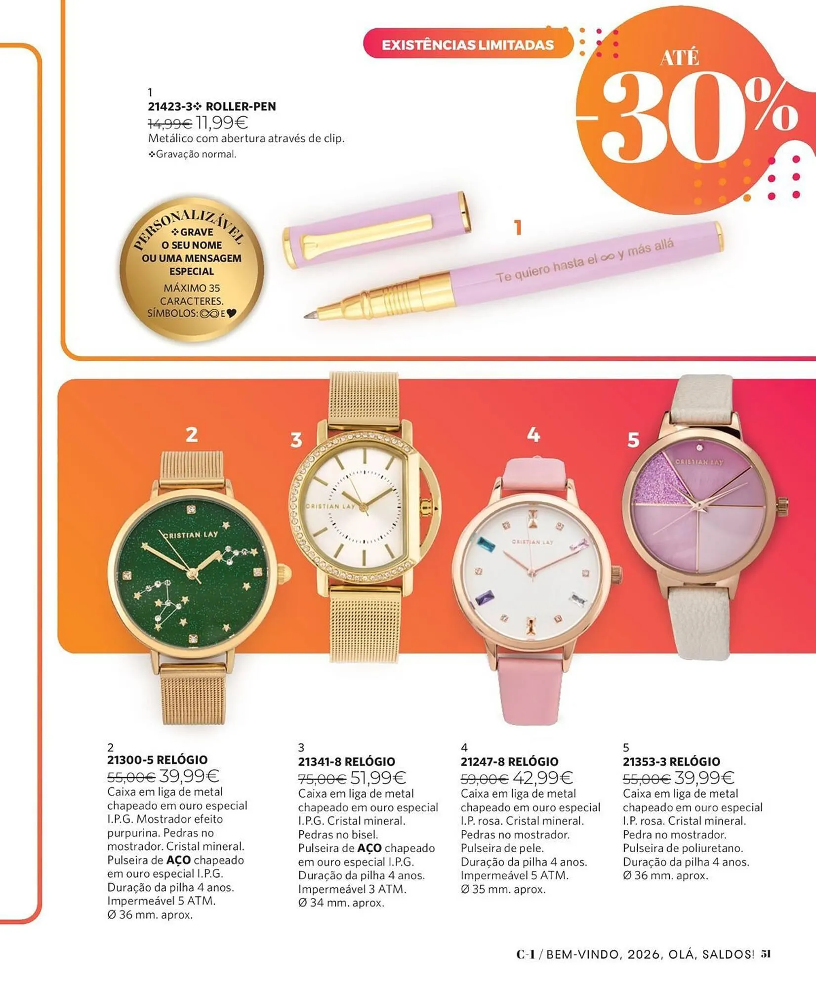 Folheto Catálogo Cristian Lay de 29 de dezembro até 18 de janeiro 2026 - Pagina 51