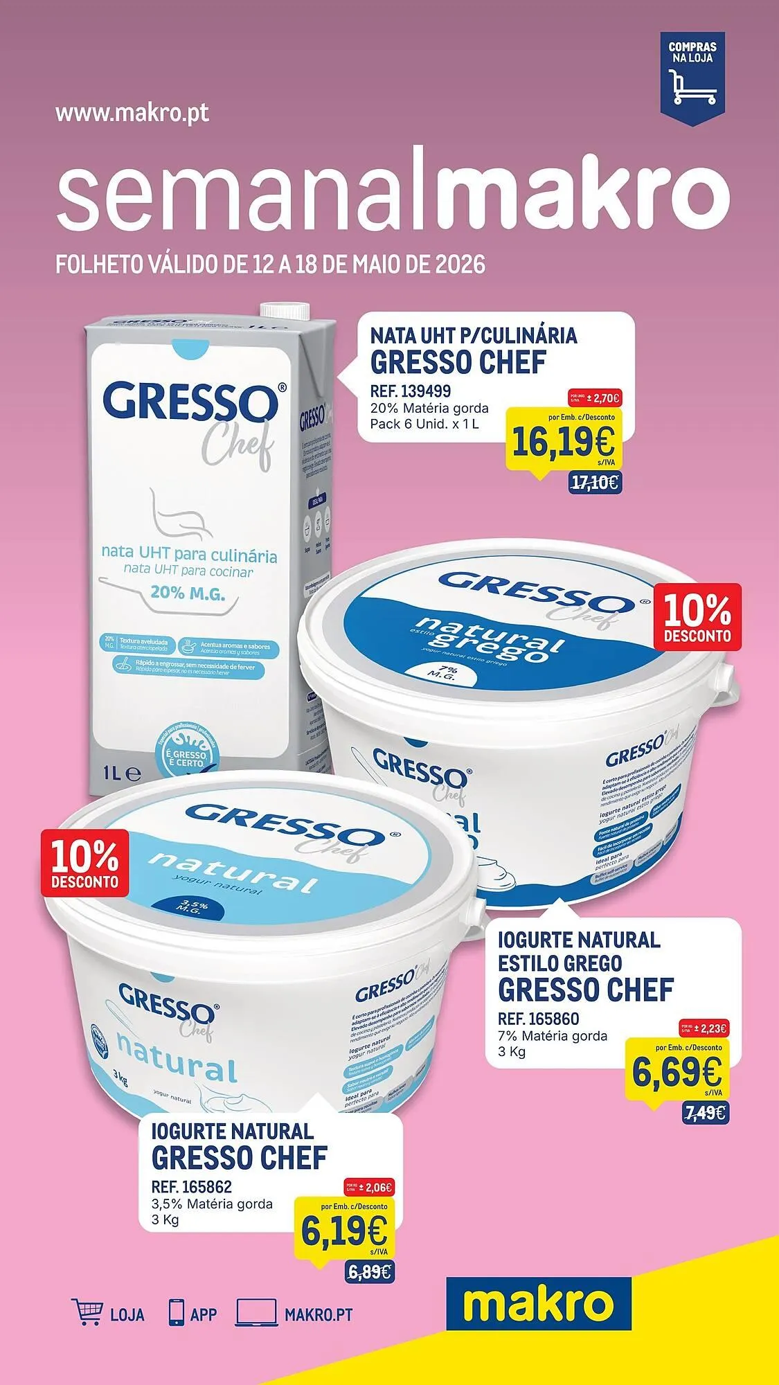 Folheto Catálogo Makro de 12 de maio até 18 de maio 2026 - Pagina 1