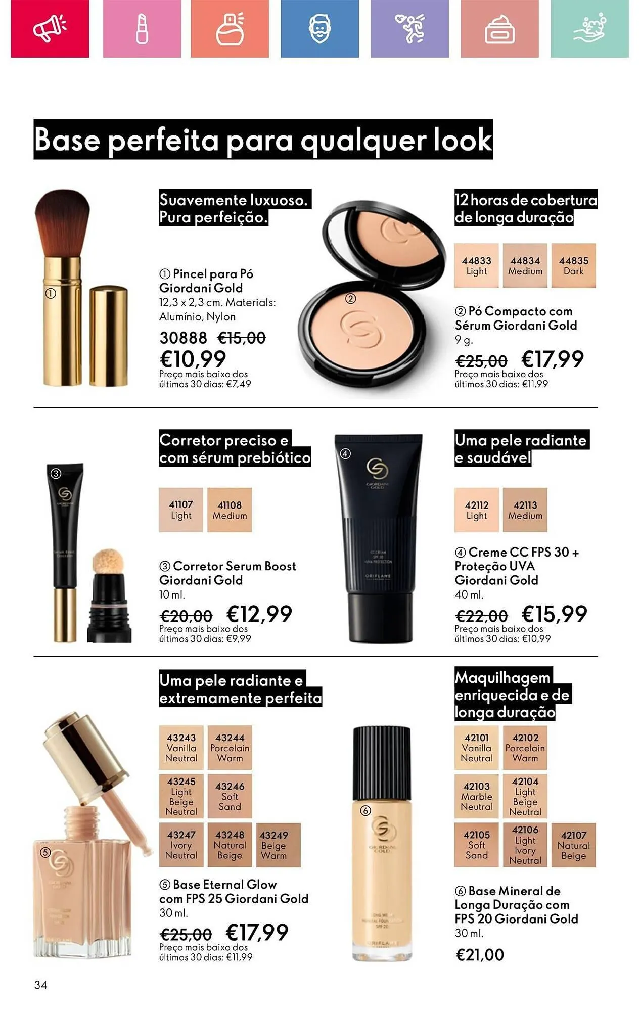 Folheto Folheto Oriflame de 4 de maio até 24 de maio 2025 - Pagina 34