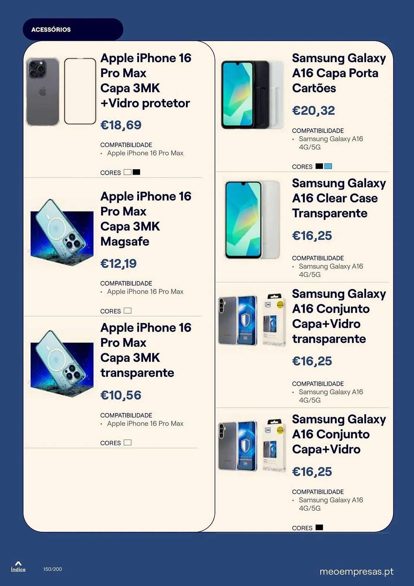 Folheto Catálogo MEO de 25 de setembro até 30 de setembro 2025 - Pagina 150