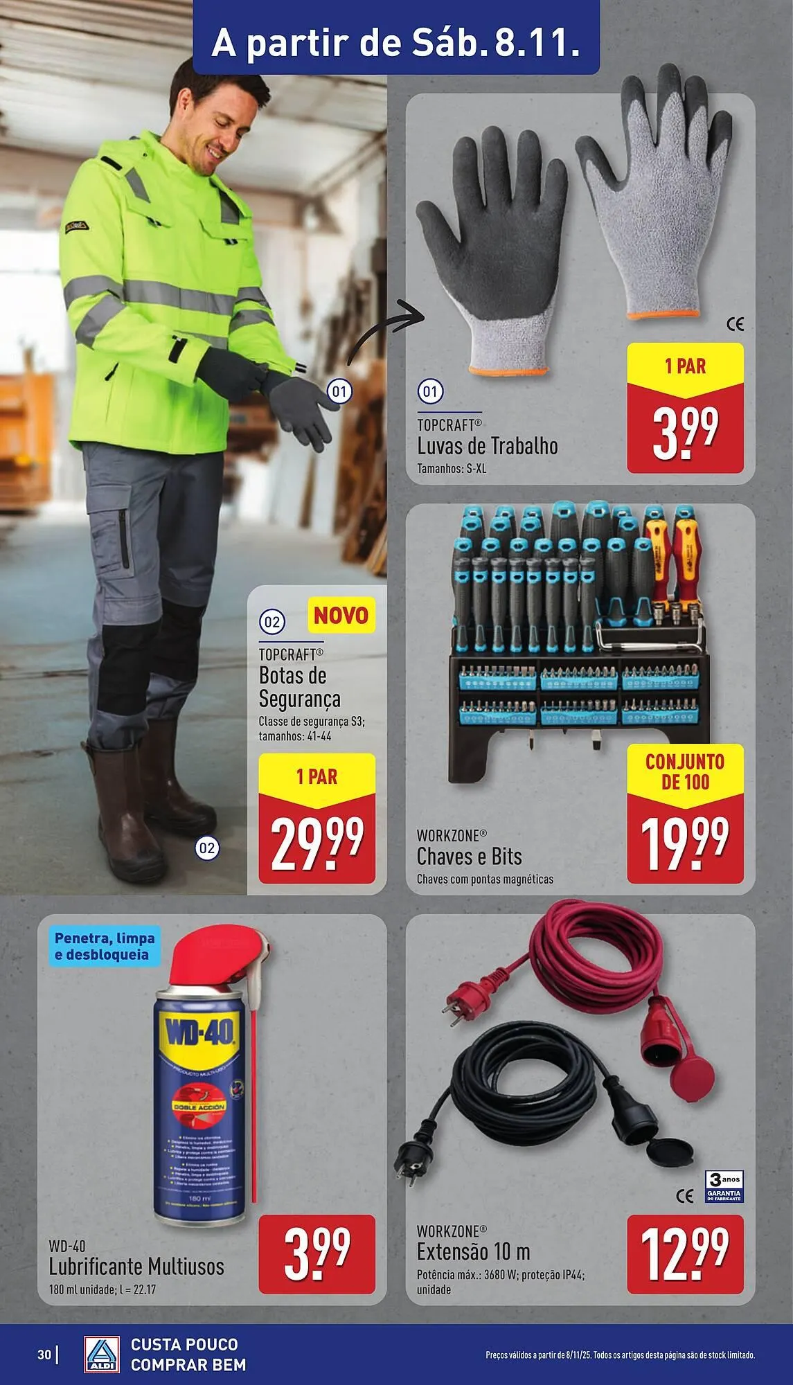 Folheto Folheto ALDI de 3 de novembro até 9 de novembro 2025 - Pagina 30