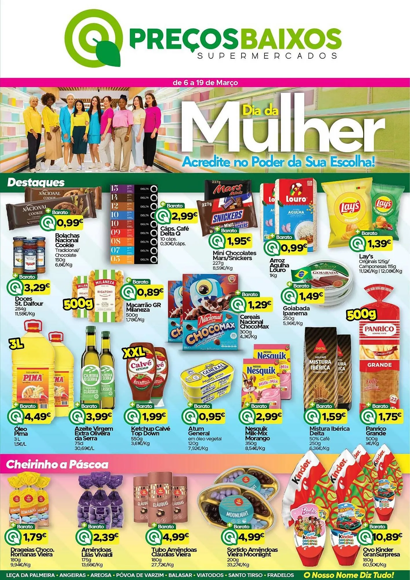Folheto Folheto Supermercados Preços Baixos de 6 de março até 19 de março 2026 - Pagina 1