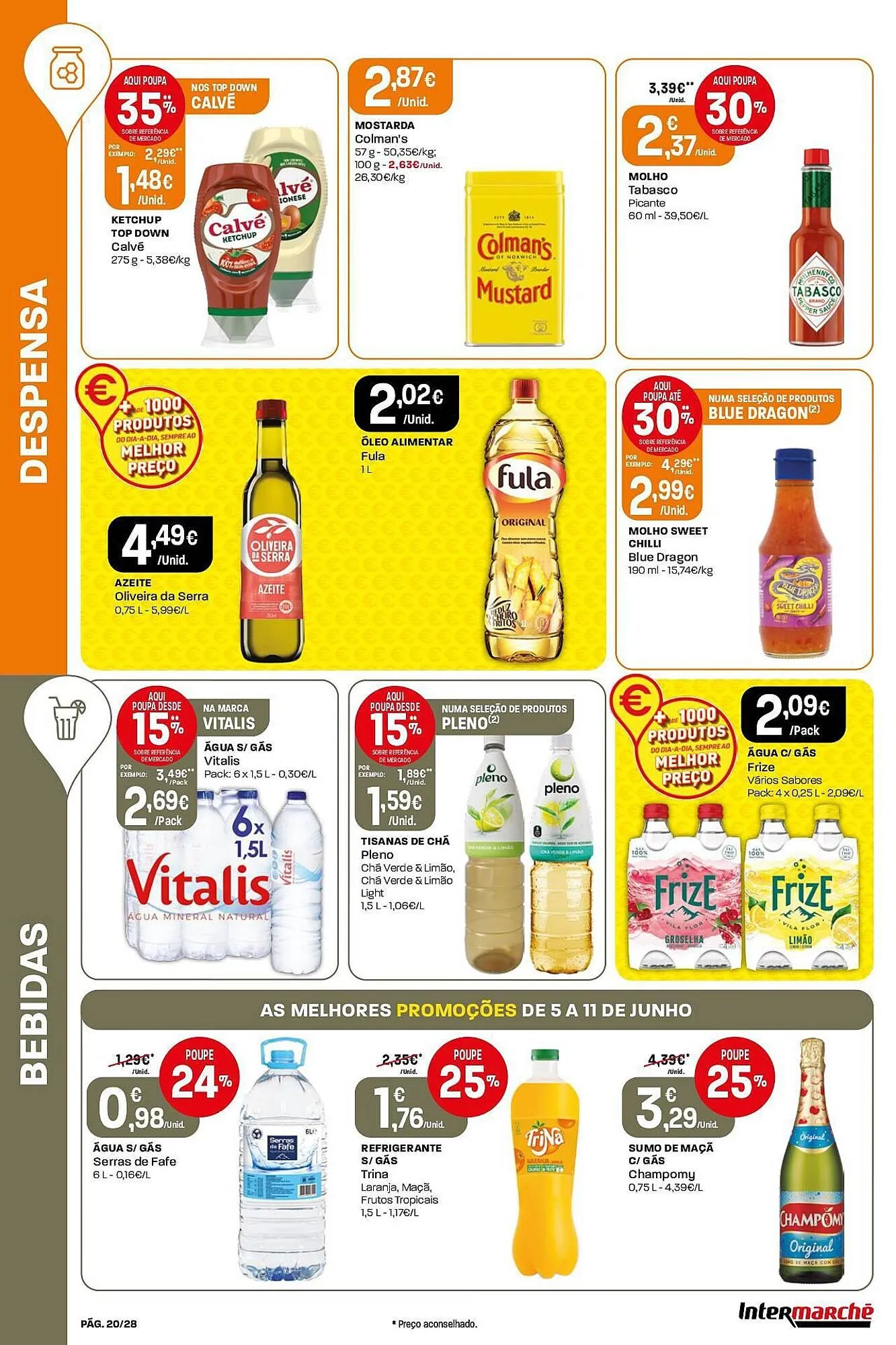 Folheto Folheto Intermarché de 5 de junho até 11 de junho 2025 - Pagina 20