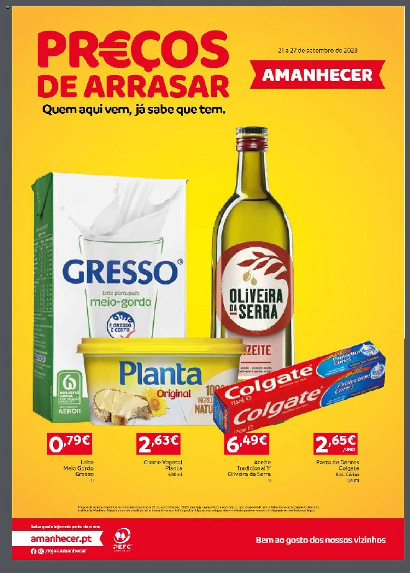 Folheto Folheto Amanhecer de 21 de setembro até 27 de setembro 2023 - Pagina 1