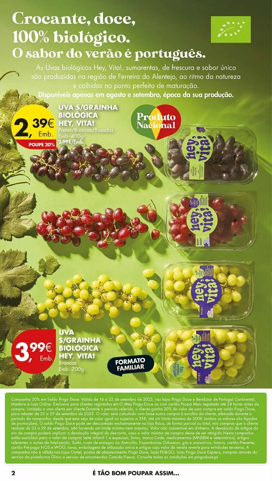 Folheto Folheto Pingo Doce de 16 de setembro até 22 de setembro 2025 - Pagina 4