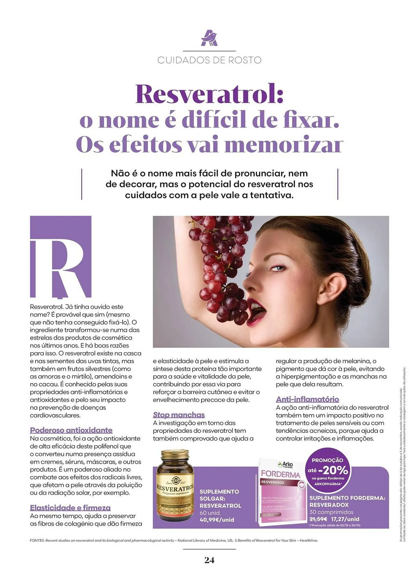 Folheto Folheto Auchan de 6 de outubro até 31 de outubro 2025 - Pagina 24