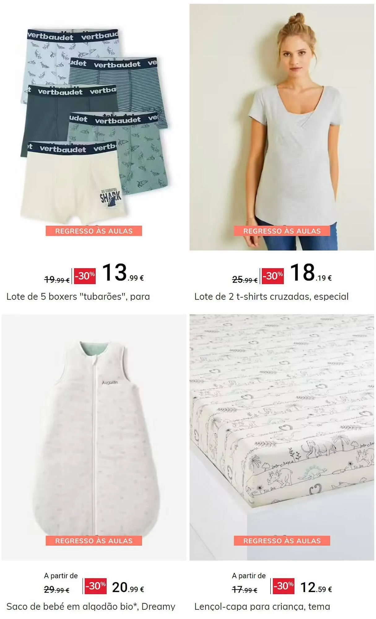 Folheto Folheto Vertbaudet de 29 de agosto até 30 de setembro 2023 - Pagina 4