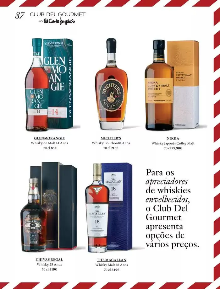Folheto El Corte Inglés - gourmet magazine de 26 de novembro até 31 de dezembro 2024 - Pagina 87