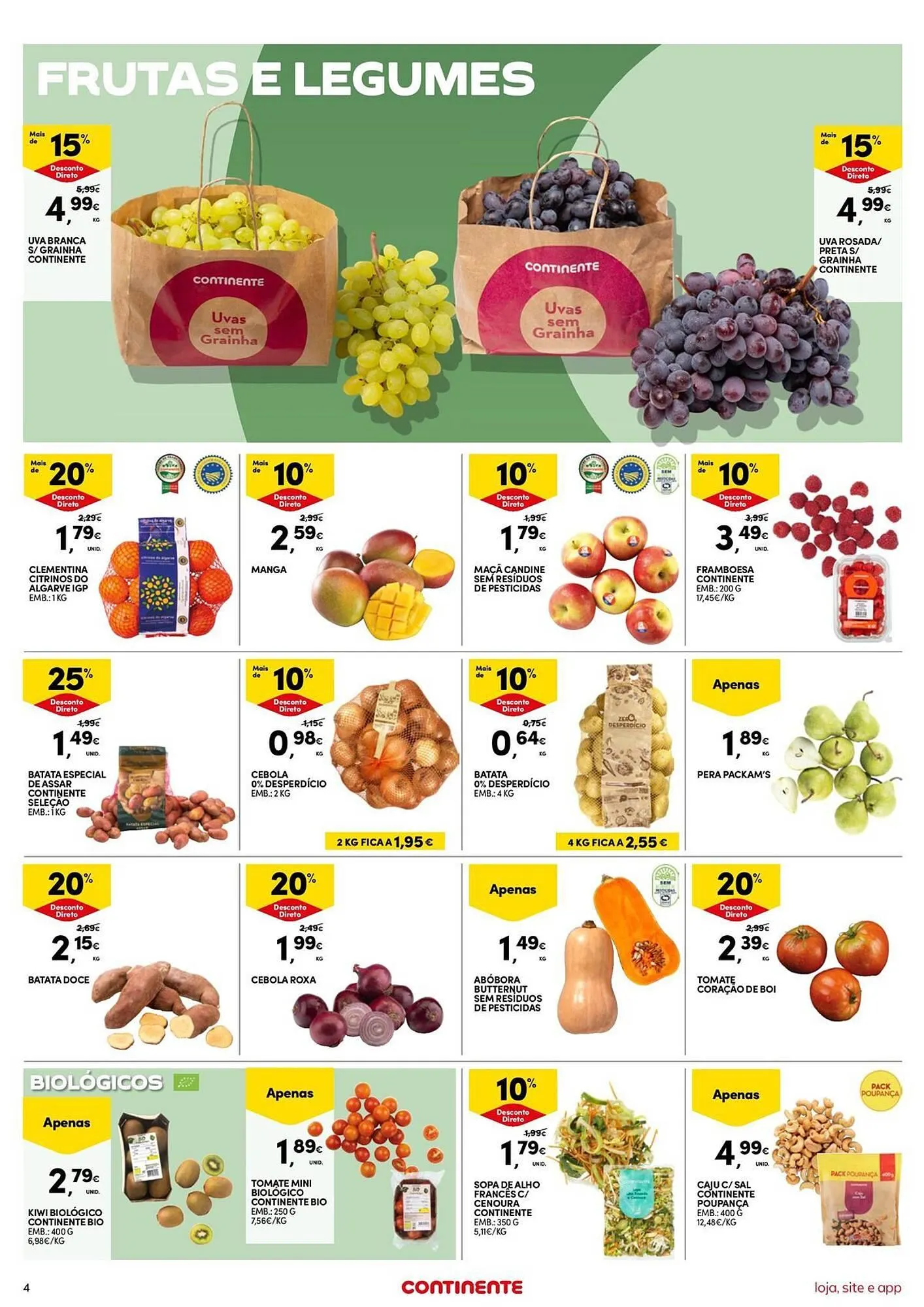 Folheto Folheto Continente Bom dia de 8 de abril até 13 de abril 2026 - Pagina 4