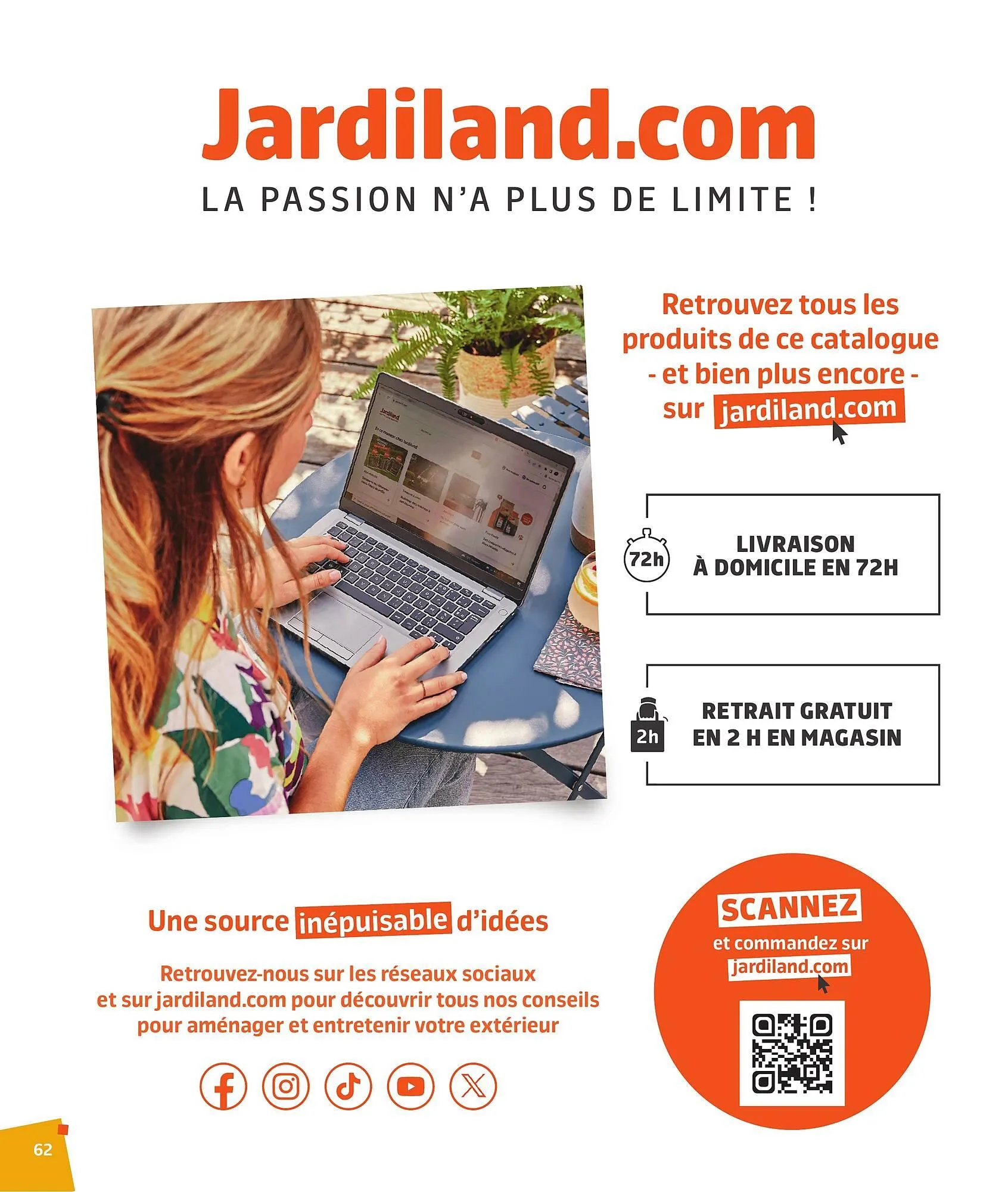 Folheto Catálogo Jardiland de 8 de maio até 31 de julho 2026 - Pagina 62