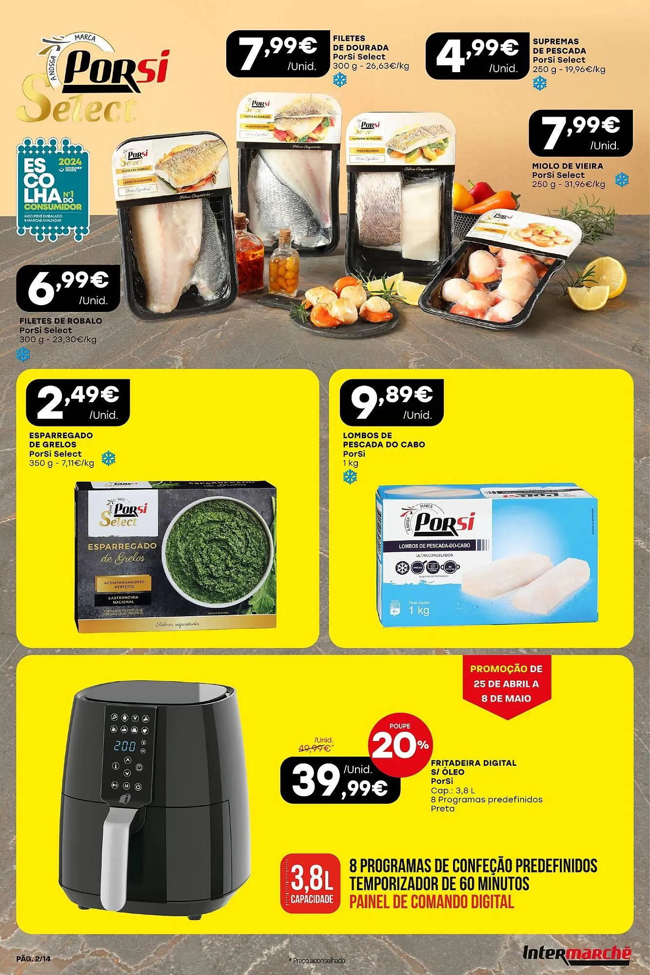Folheto Folheto Intermarché de 25 de abril até 8 de maio 2024 - Pagina 2