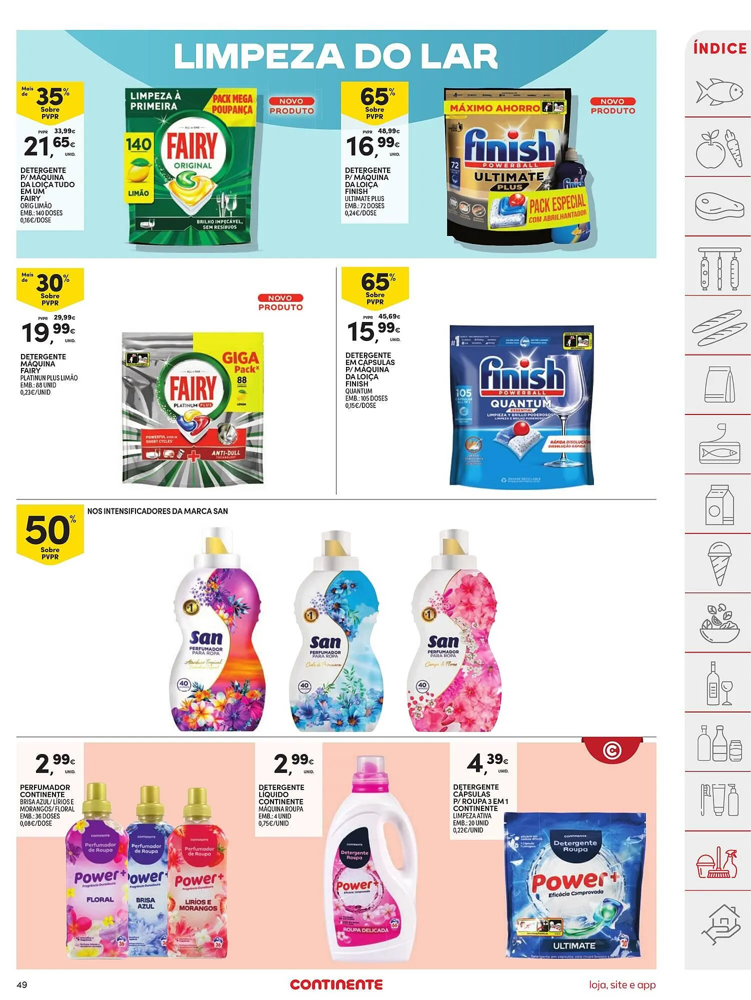 Folheto Folheto Continente de 3 de março até 9 de março 2026 - Pagina 49