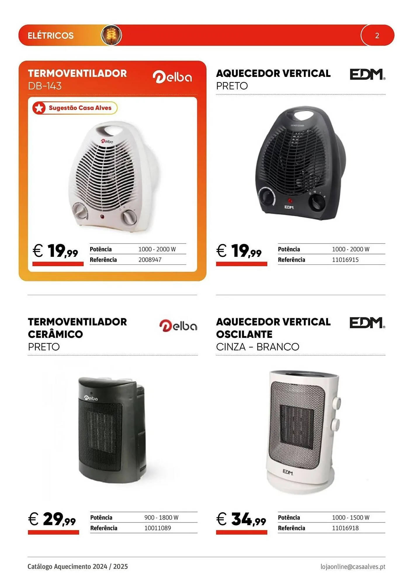 Folheto Folheto Casa Alves de 24 de março até 31 de março 2025 - Pagina 2