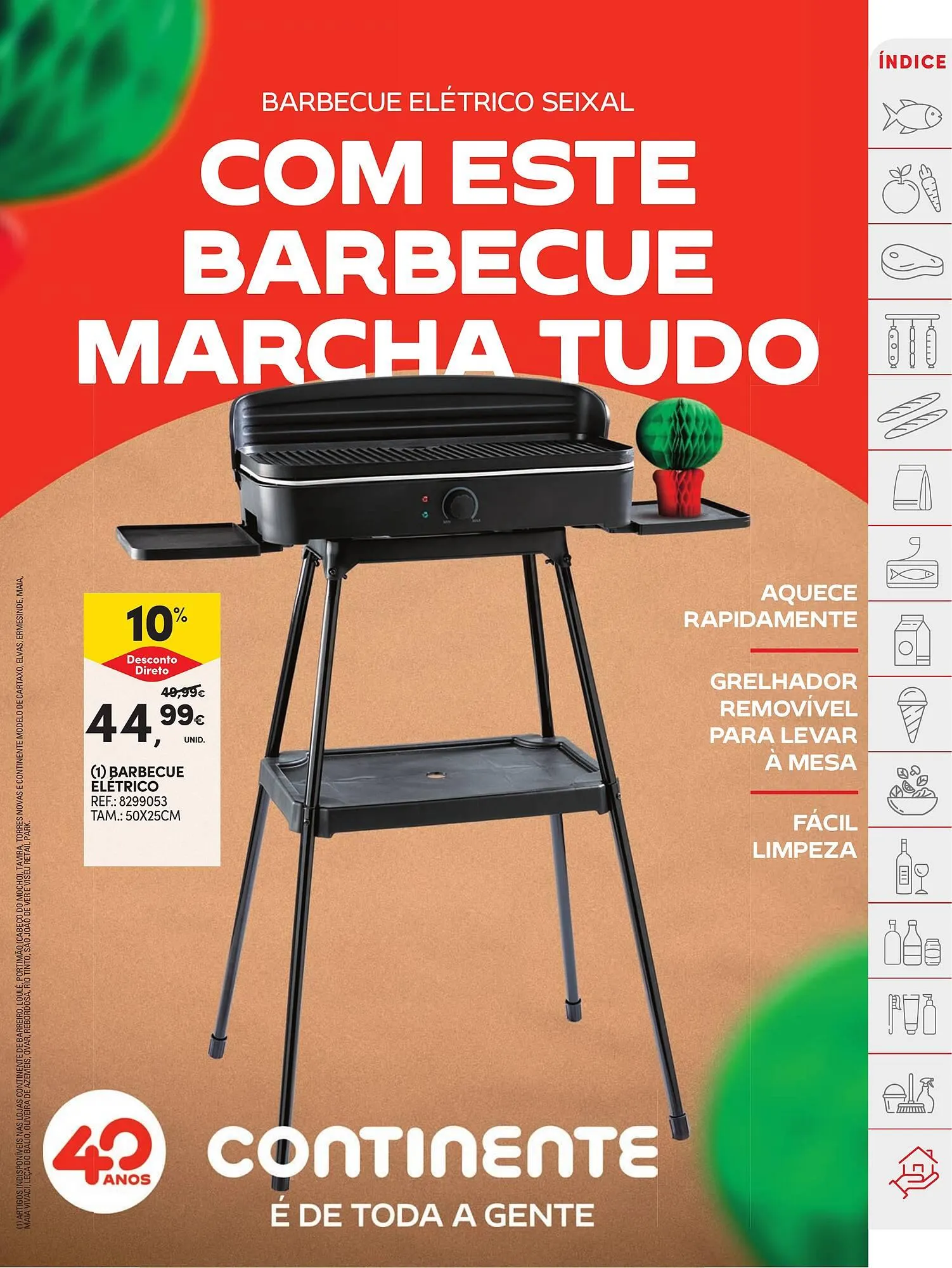 Folheto Folheto Continente de 10 de junho até 16 de junho 2025 - Pagina 47