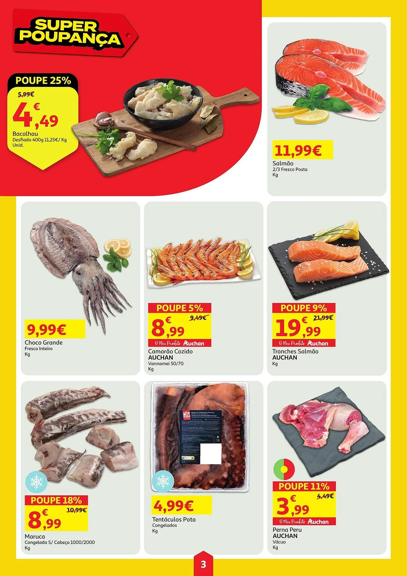 Folheto Folheto Auchan de 3 de abril até 9 de abril 2025 - Pagina 3