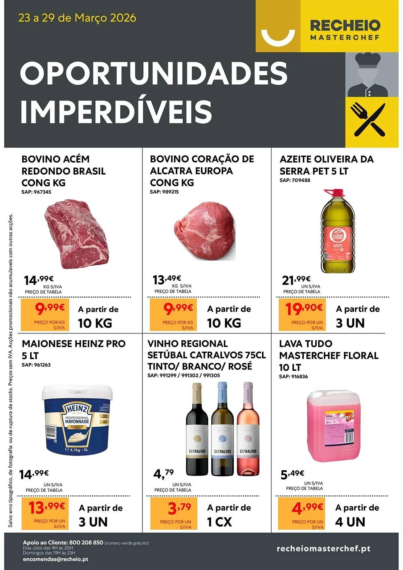 Folheto Folheto Recheio de 23 de março até 29 de março 2026 - Pagina 1