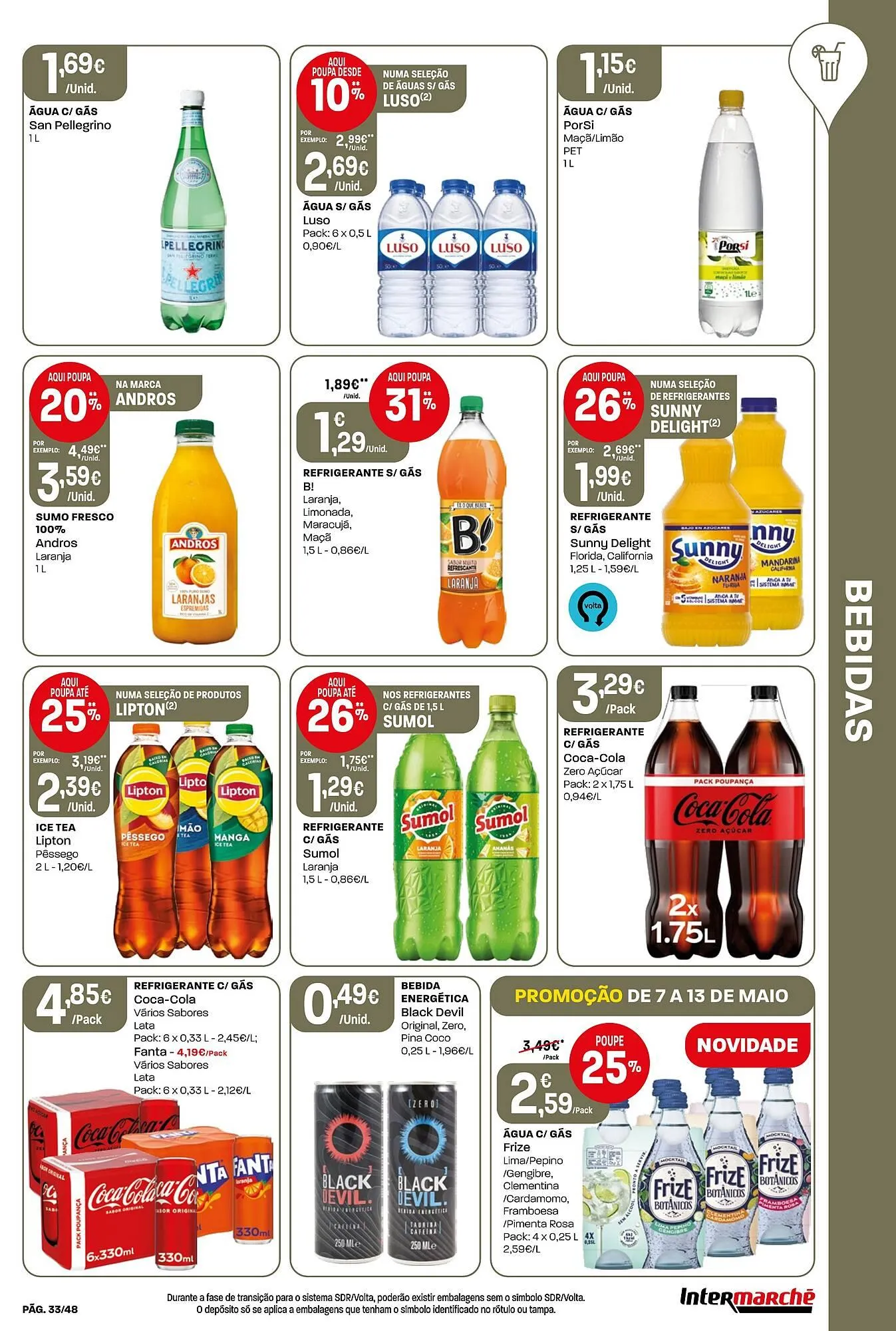 Folheto Folheto Intermarché de 7 de maio até 13 de maio 2026 - Pagina 33