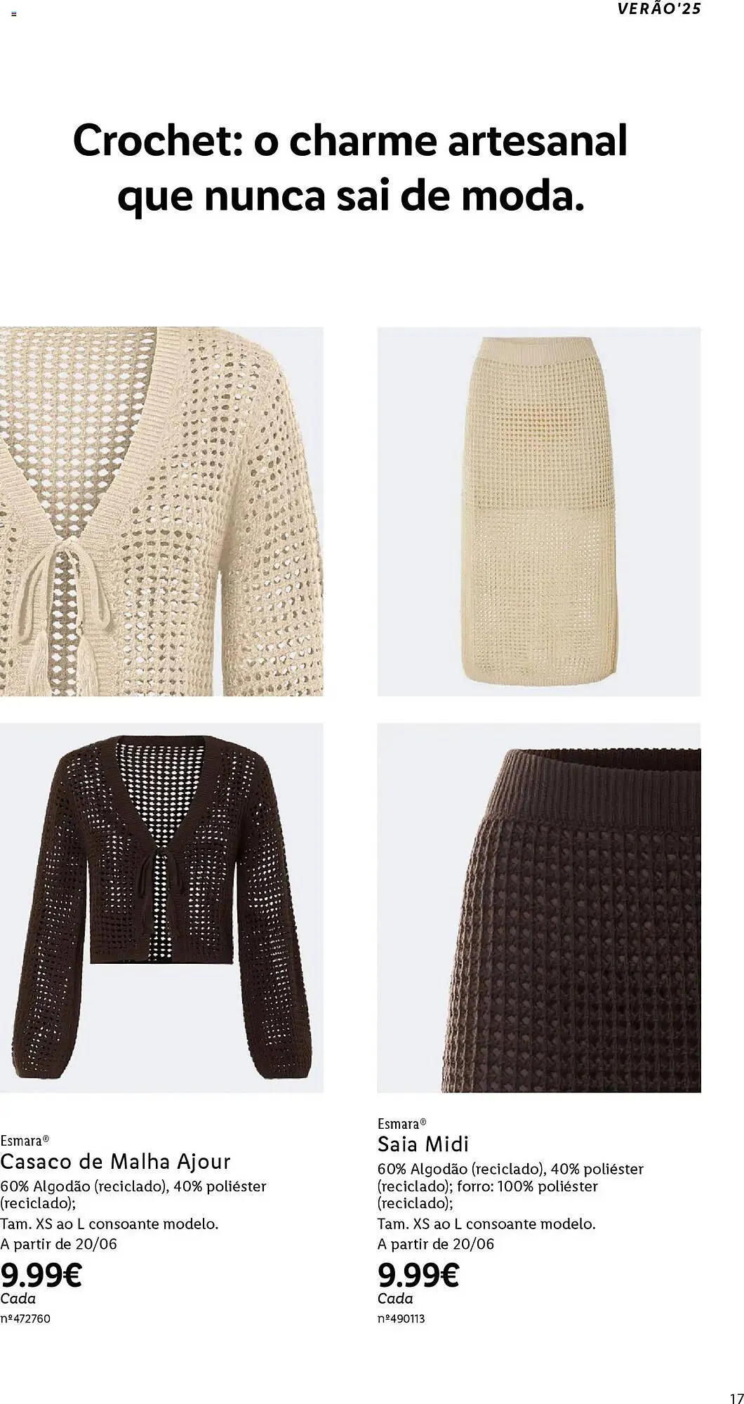 Folheto Folheto Lidl de 2 de junho até 18 de agosto 2025 - Pagina 17