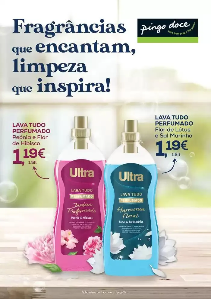 Folheto Pingo Doce Lava Tudo de 1 de novembro até 1 de dezembro 2024 - Pagina 1