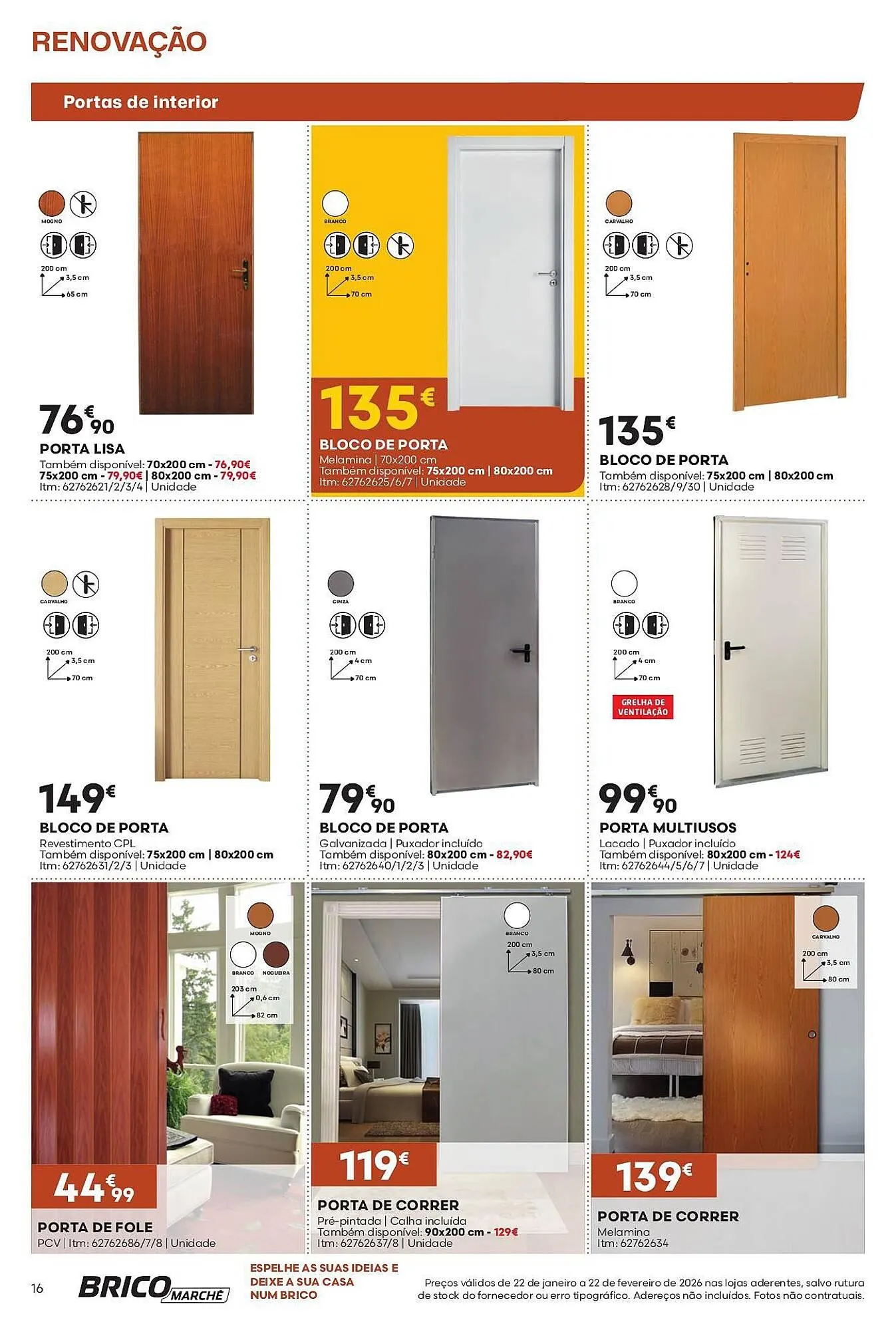 Folheto Folheto Bricomarché de 22 de janeiro até 22 de fevereiro 2026 - Pagina 16