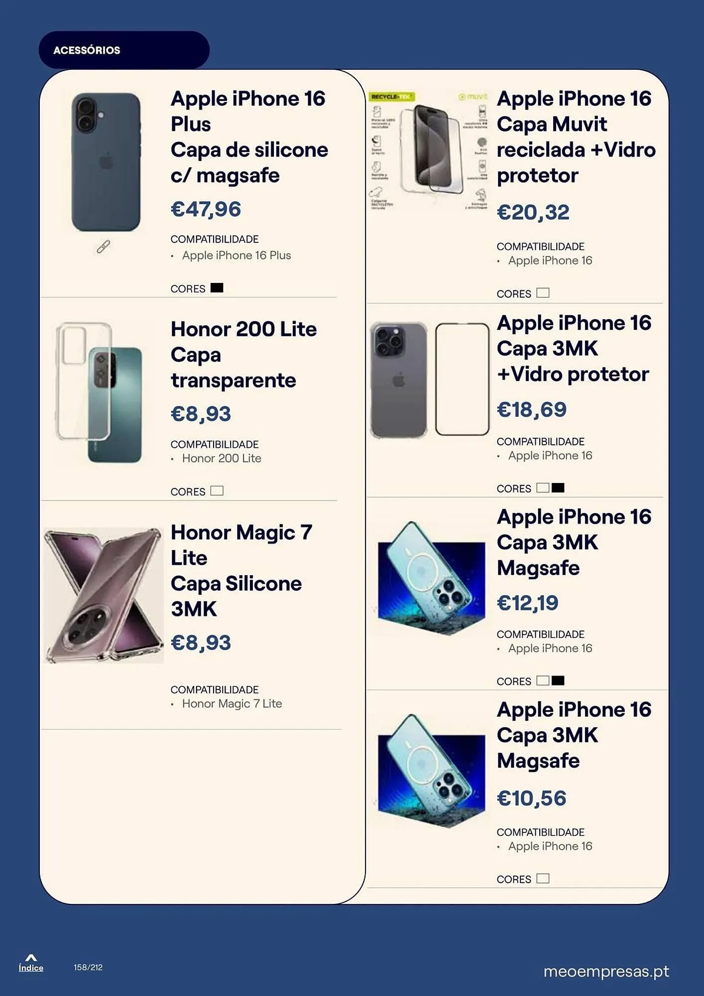 Folheto Catálogo MEO de 20 de outubro até 31 de dezembro 2025 - Pagina 158