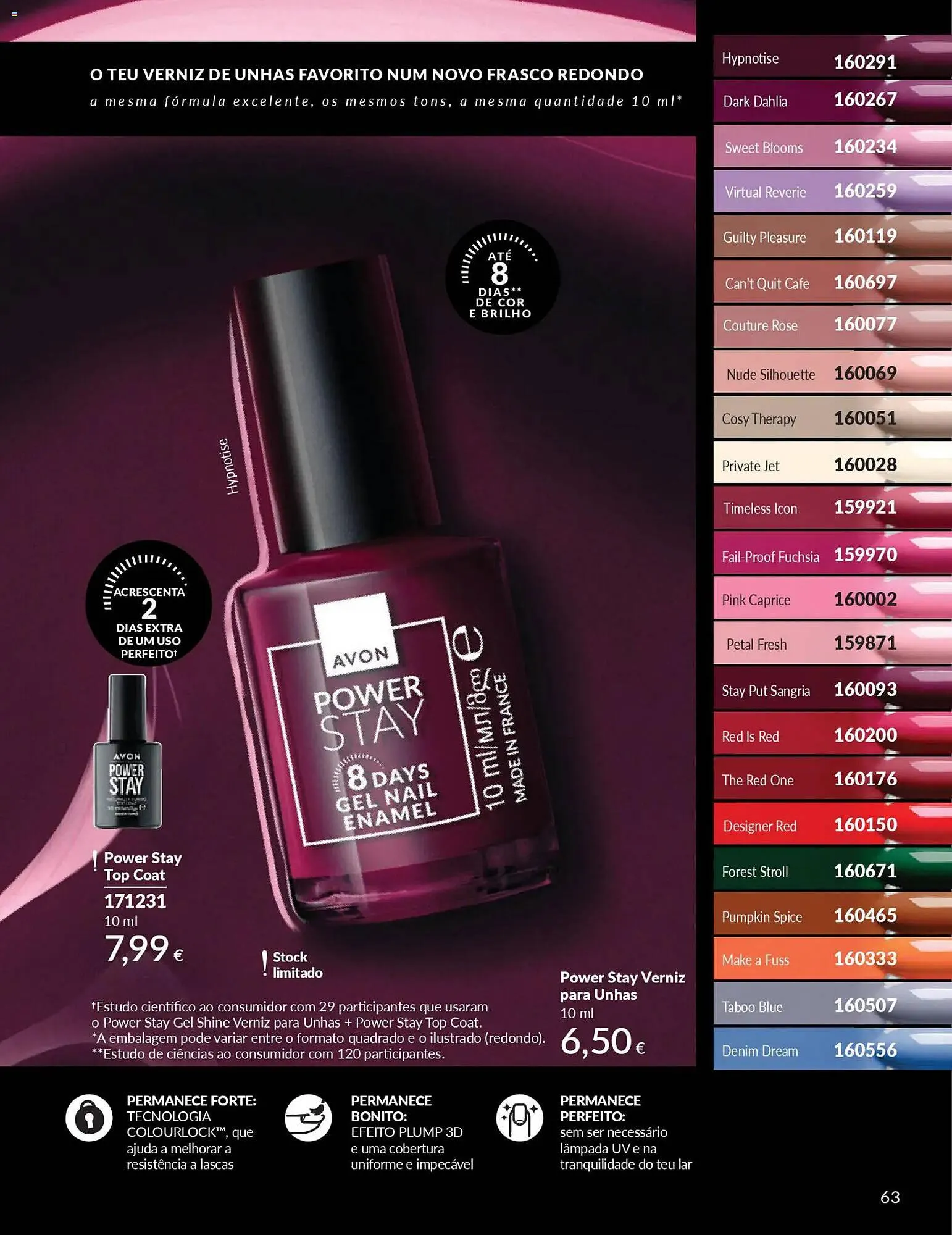 Folheto Catálogo Avon de 1 de janeiro até 1 de fevereiro 2026 - Pagina 63