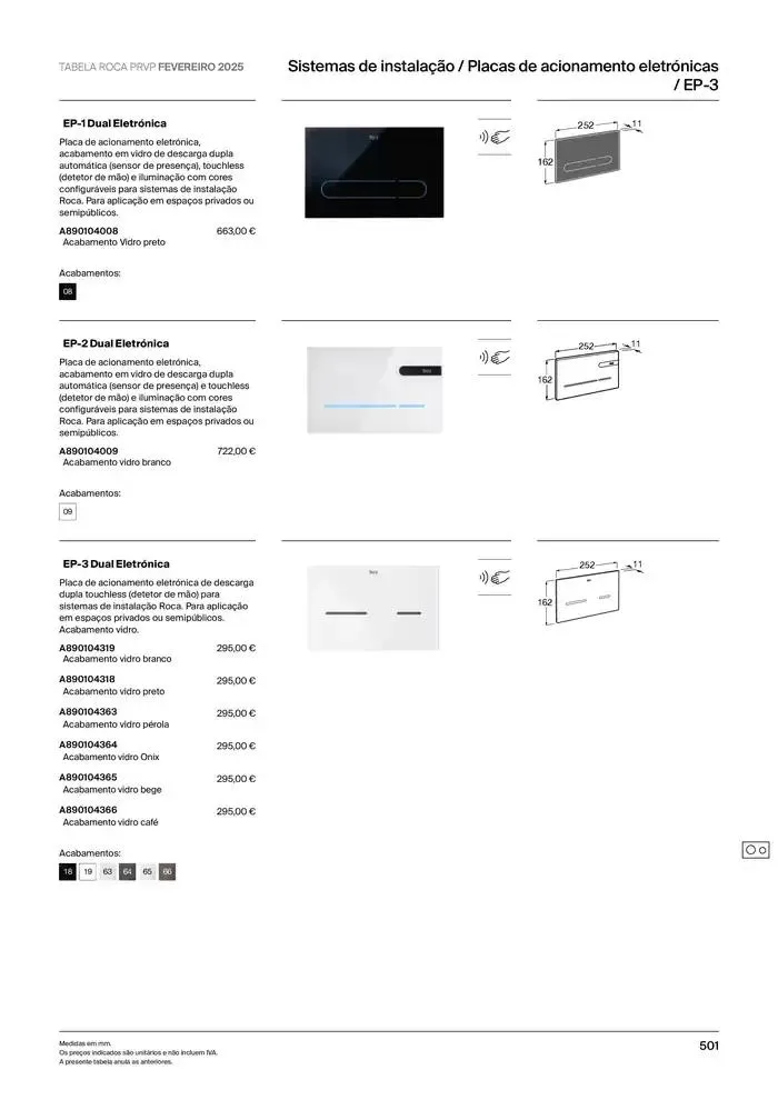 Folheto Soluções de Banho de 6 de janeiro até 31 de dezembro 2025 - Pagina 503