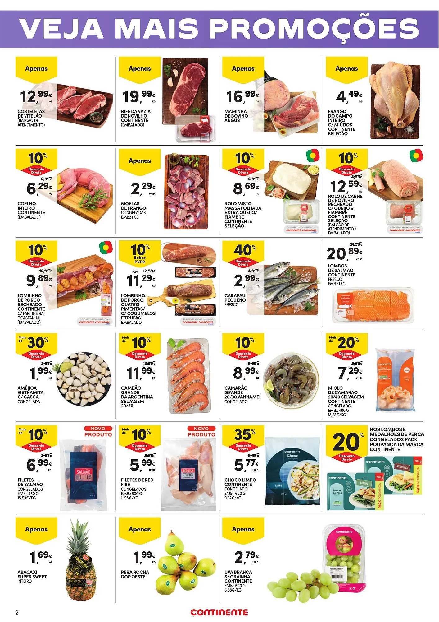 Folheto Folheto Continente de 3 de abril até 6 de abril 2026 - Pagina 2