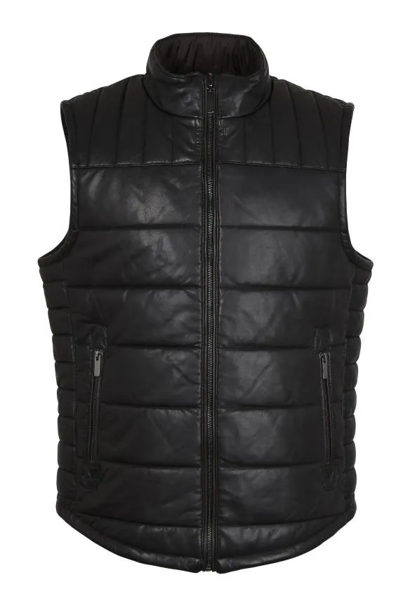 Colete em pele Safari