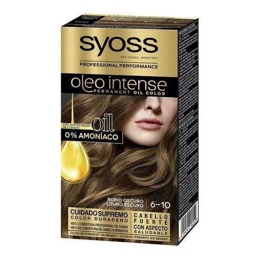 SYOSS Coloração Óleo Intense 6.10 Louro Escuro 1 un
