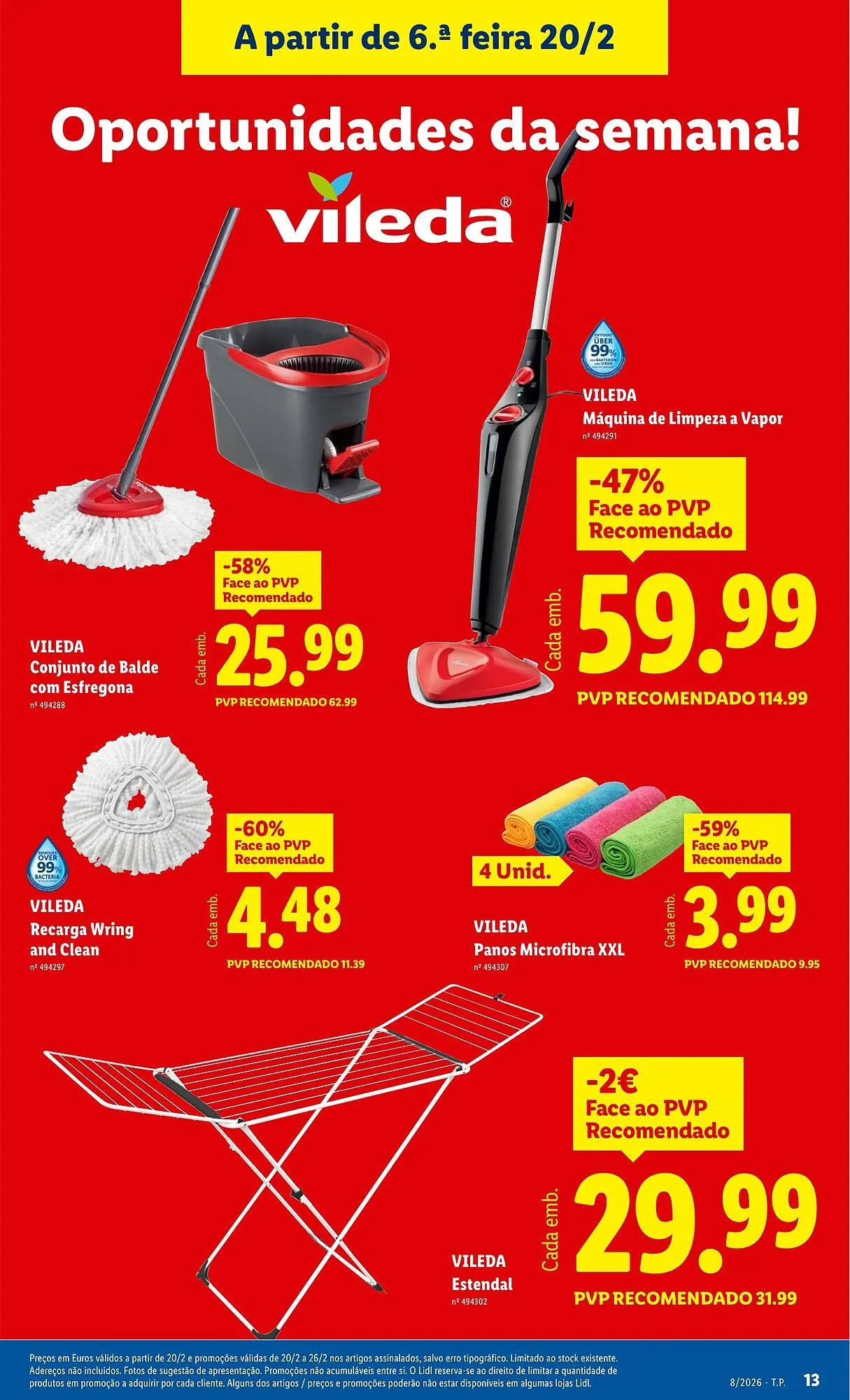 Folheto Folheto Lidl de 16 de fevereiro até 22 de fevereiro 2026 - Pagina 13