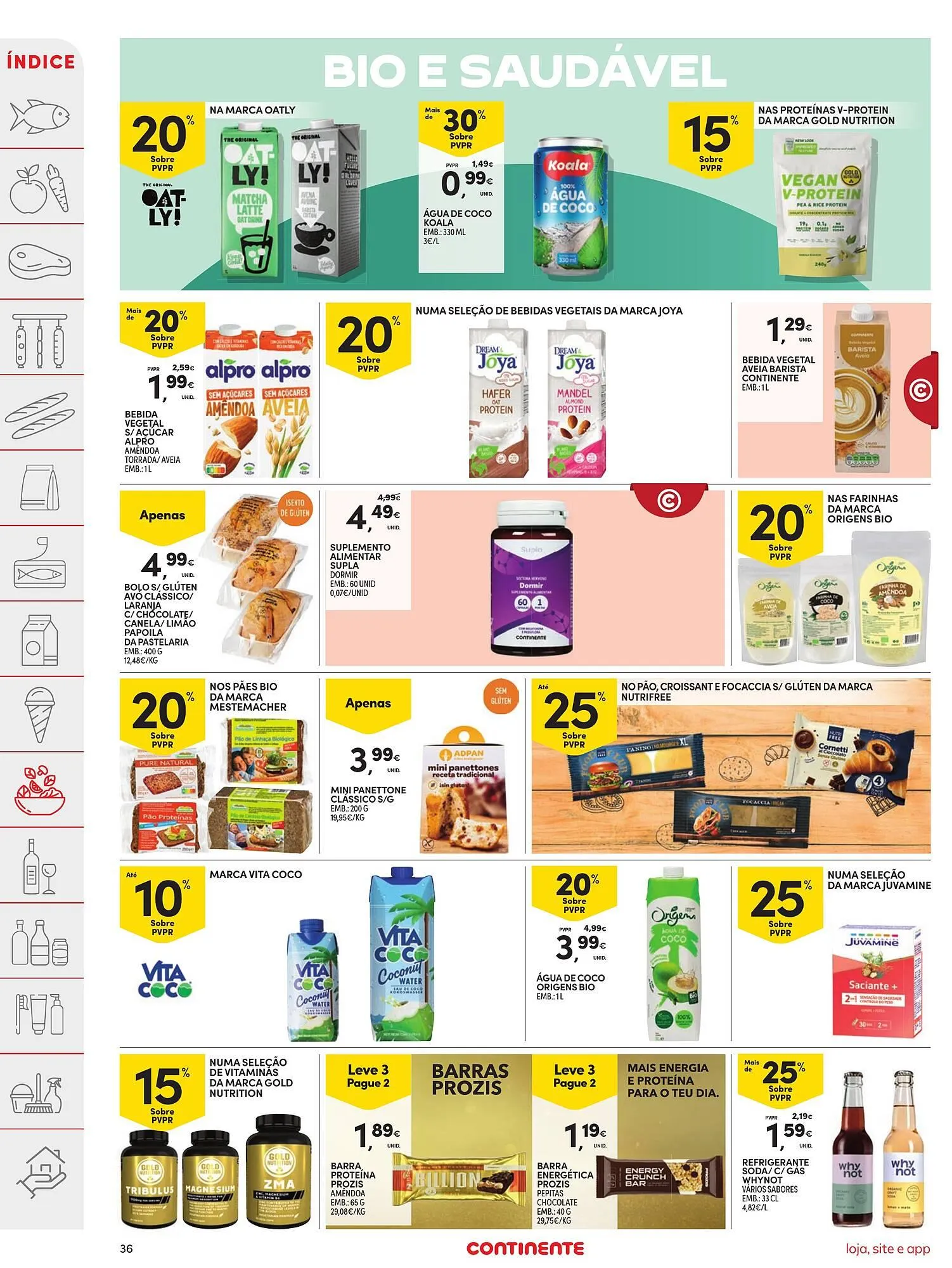 Folheto Folheto Continente de 31 de março até 6 de abril 2026 - Pagina 36