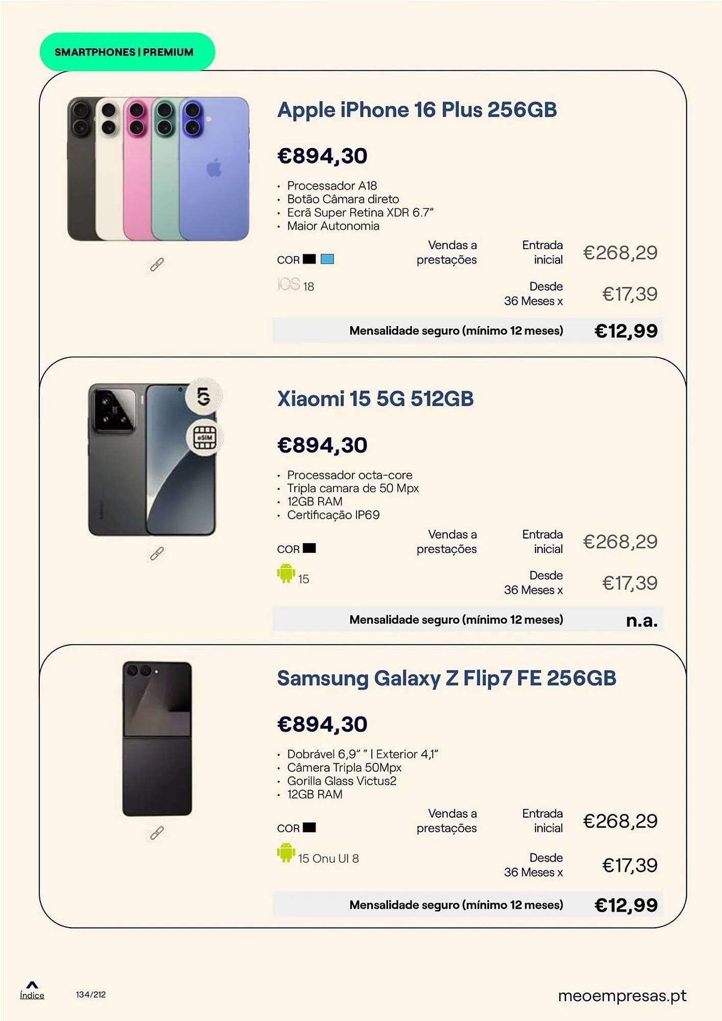Folheto Catálogo MEO de 20 de outubro até 31 de dezembro 2025 - Pagina 134