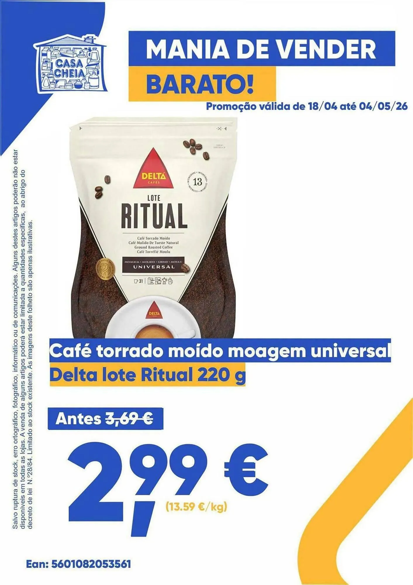 Folheto Folheto Casa Cheia de 22 de abril até 4 de maio 2026 - Pagina 1