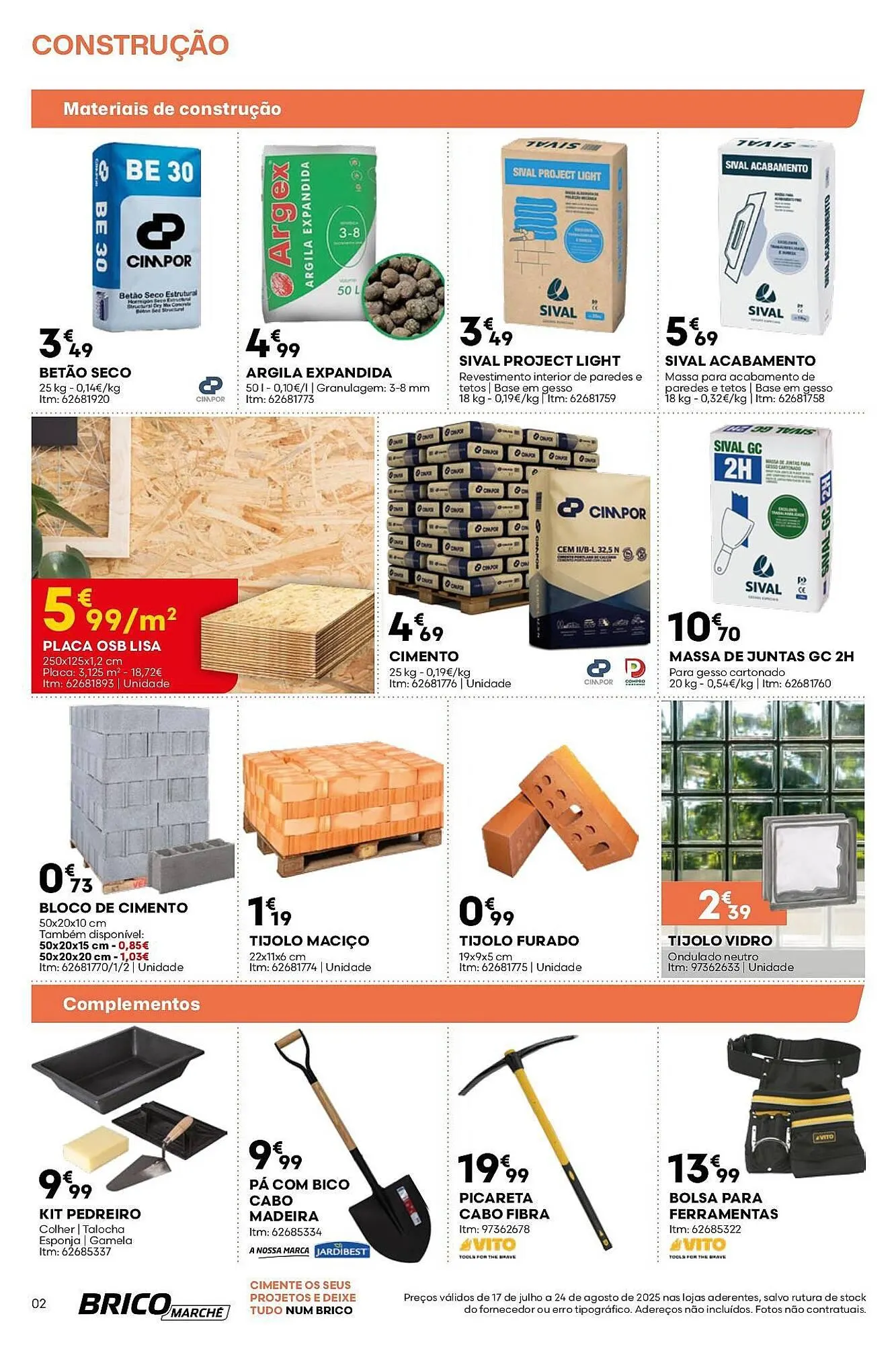 Folheto Folheto Bricomarché de 16 de julho até 24 de agosto 2025 - Pagina 2