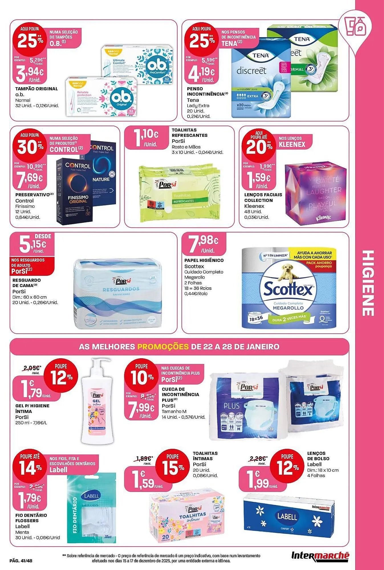 Folheto Folheto Intermarché de 22 de janeiro até 28 de janeiro 2026 - Pagina 41