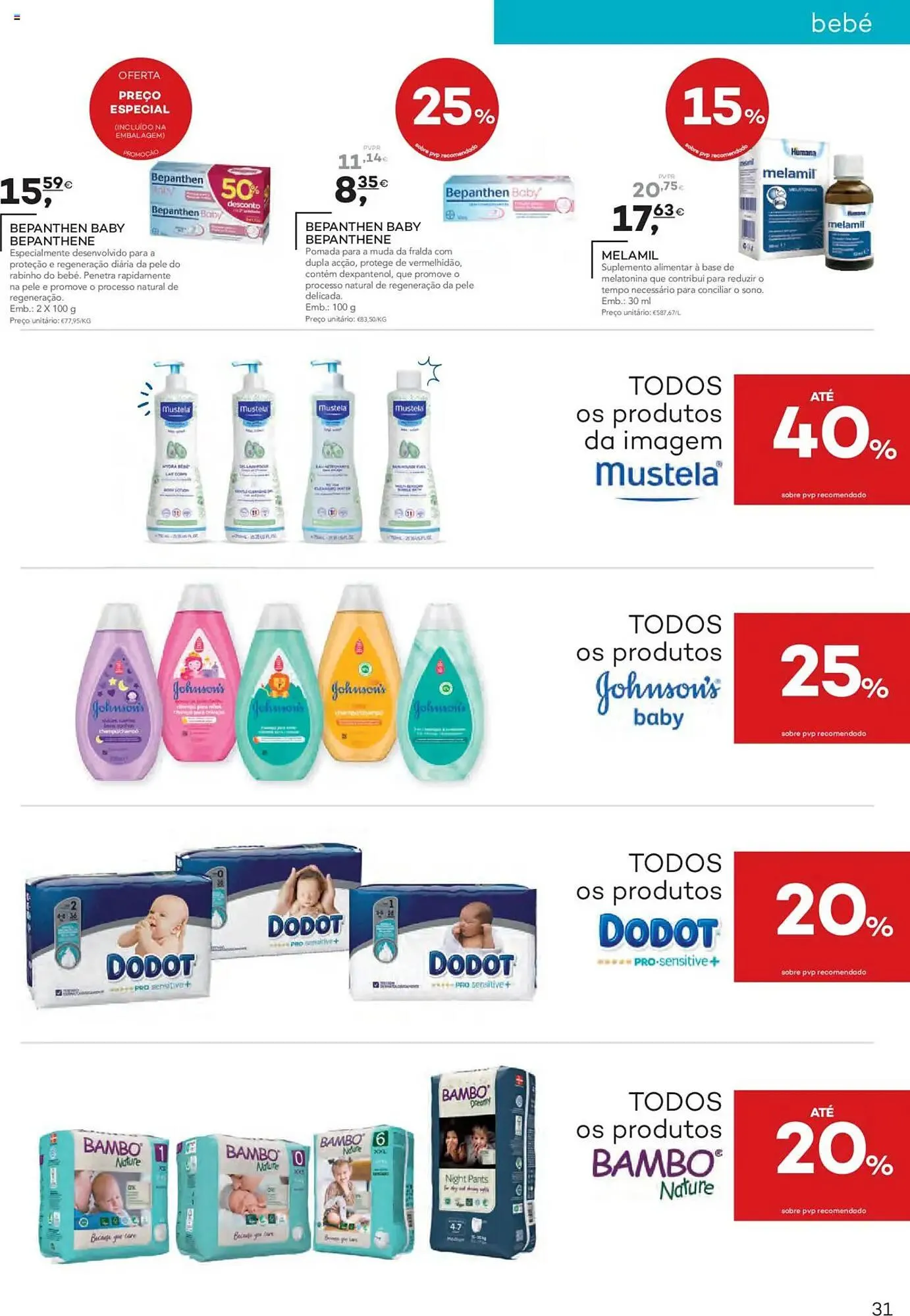 Folheto Folheto Well's de 18 de março até 14 de abril 2025 - Pagina 31