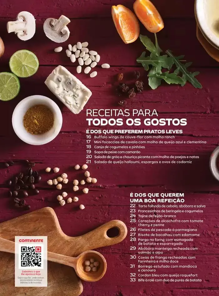 Folheto Continente Magazine: Paixão pela comida de 29 de outubro até 31 de janeiro 2025 - Pagina 6