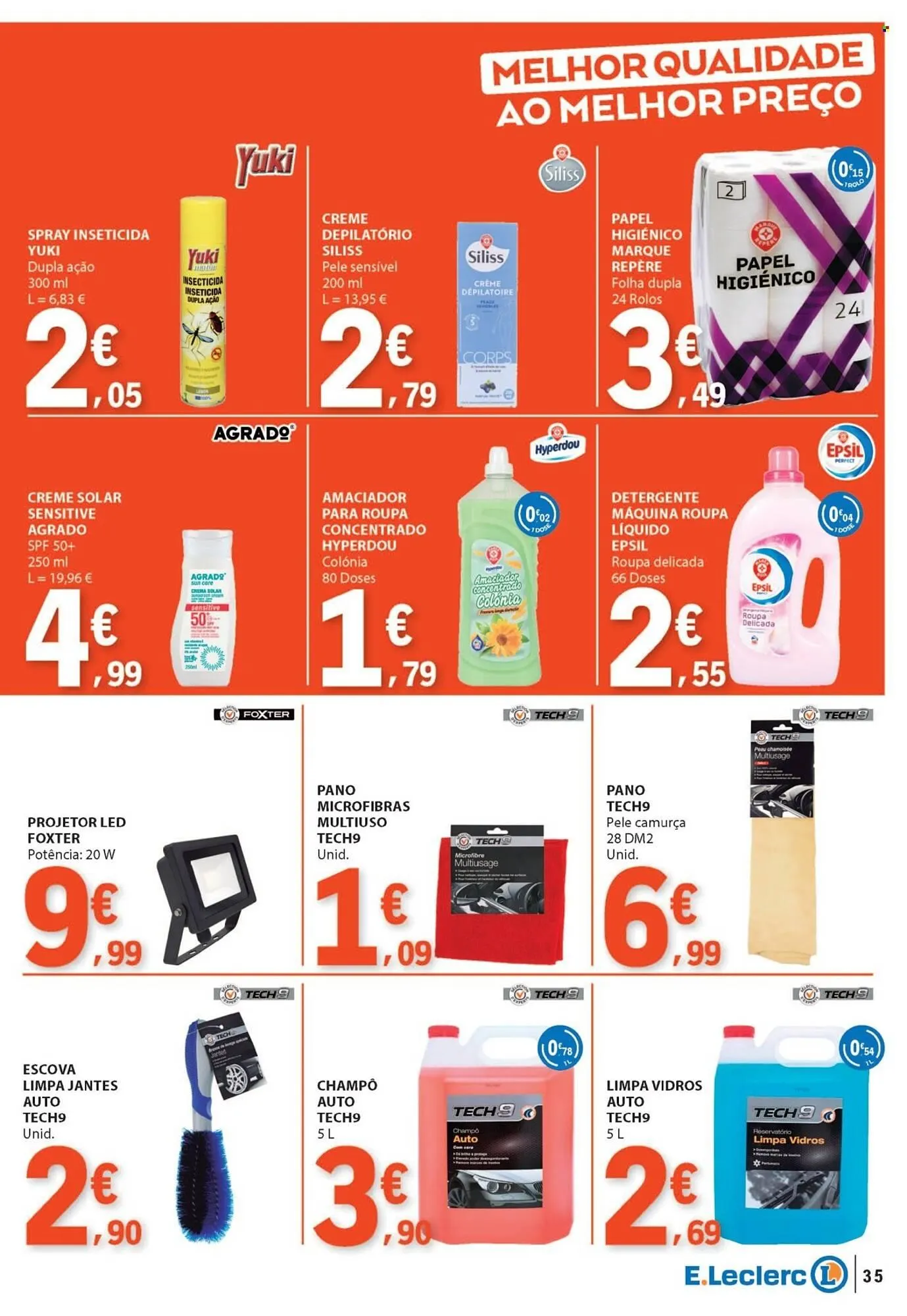 Folheto Folheto E.Leclerc de 8 de maio até 14 de maio 2025 - Pagina 35