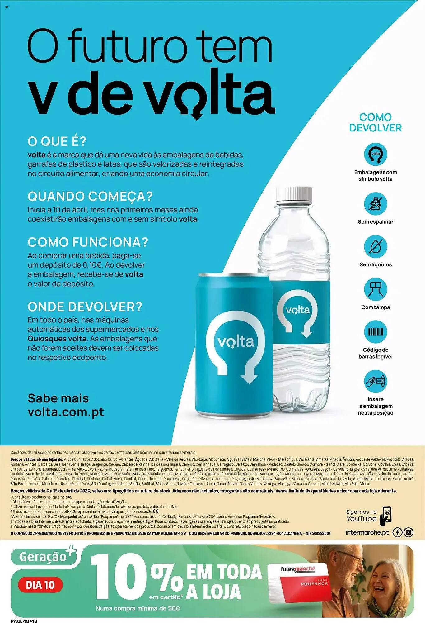 Folheto Folheto Intermarché de 6 de abril até 16 de abril 2026 - Pagina 48