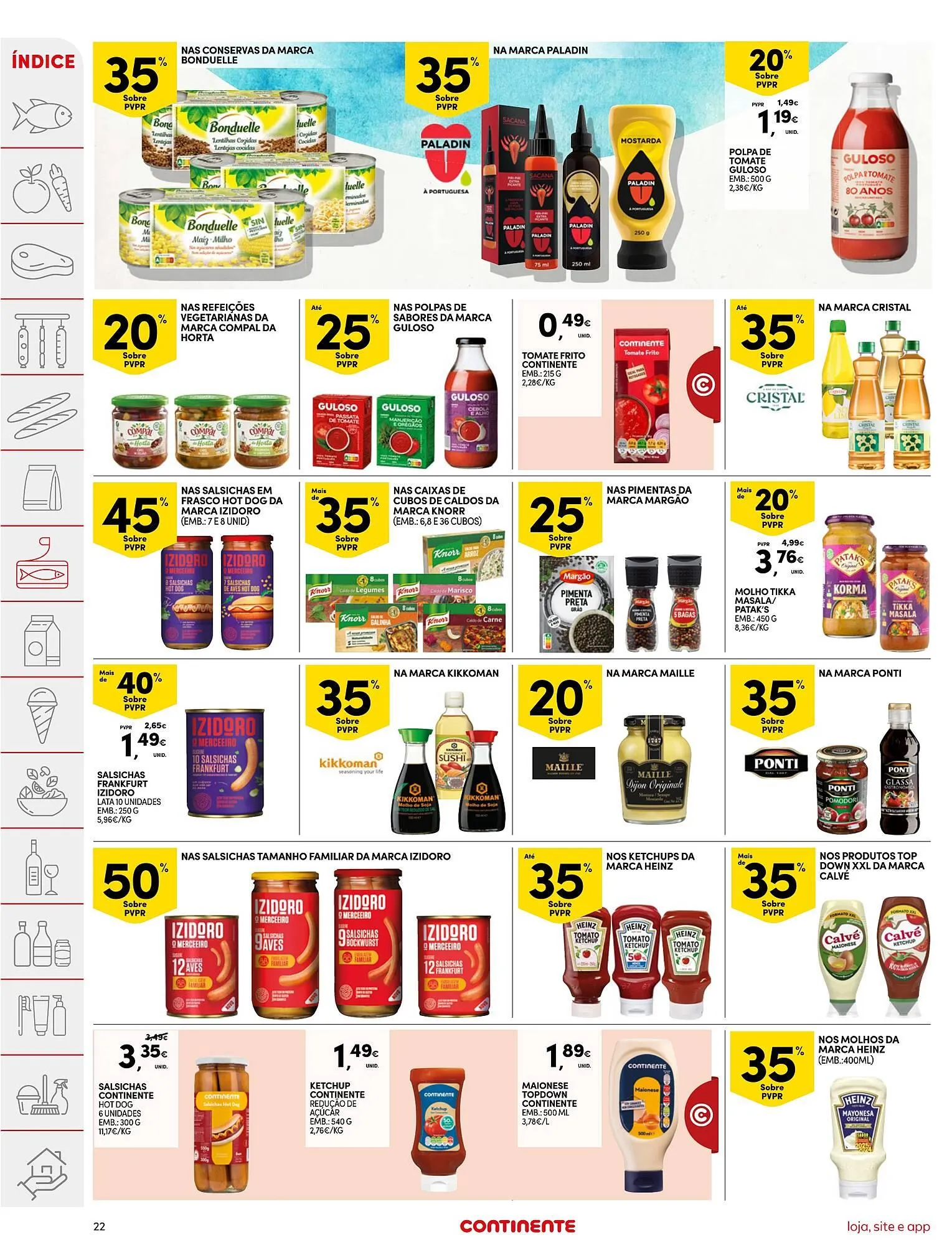 Folheto Folheto Continente de 1 de julho até 7 de julho 2025 - Pagina 22