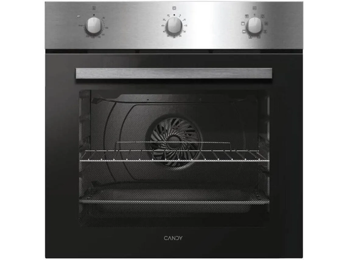Forno Multifunções CANDY FIDCX602/CA (65 L - 56 cm - Manual - Preto/Inox)