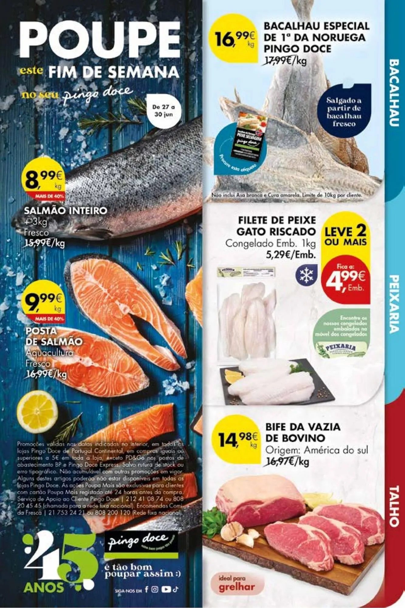 Folheto Folheto Pingo Doce de 27 de junho até 30 de junho 2025 - Pagina 1