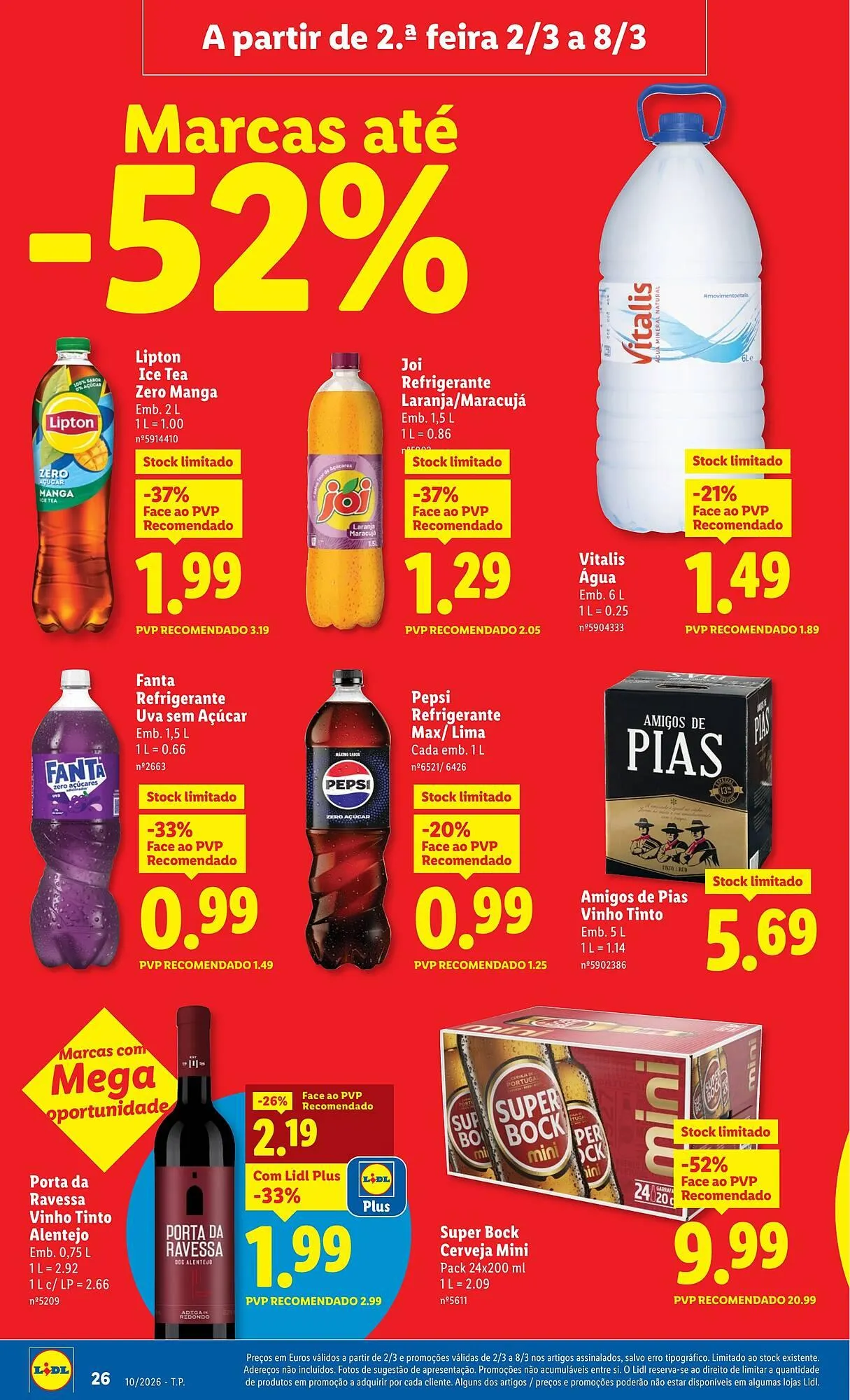Folheto Folheto Lidl de 2 de março até 8 de março 2026 - Pagina 26