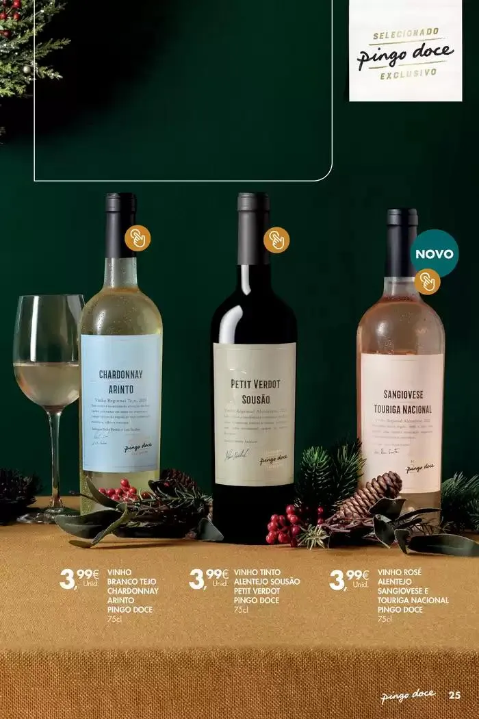 Folheto Pingo Doce Catálogo de Natal de 26 de novembro até 26 de dezembro 2024 - Pagina 25