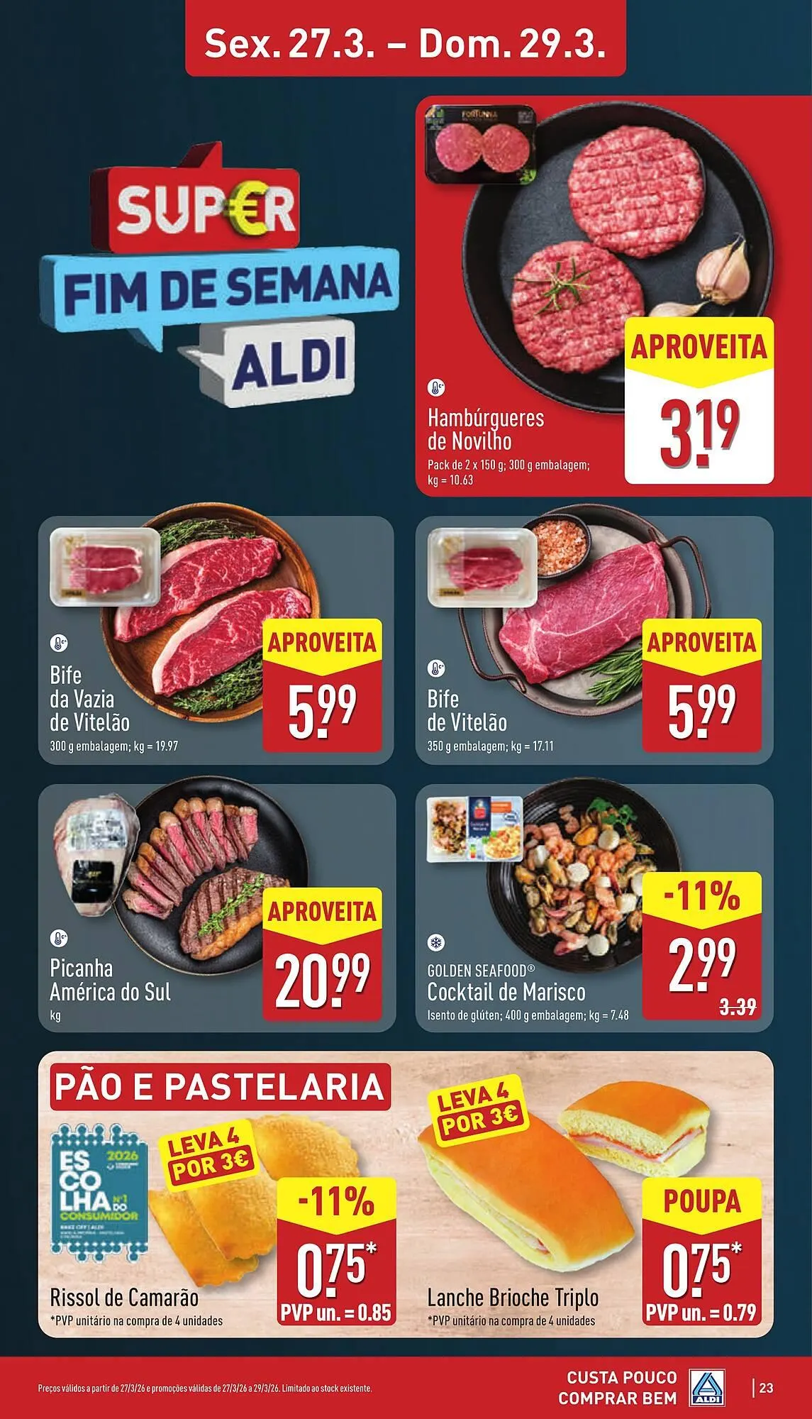 Folheto Folheto ALDI de 23 de março até 29 de março 2026 - Pagina 23